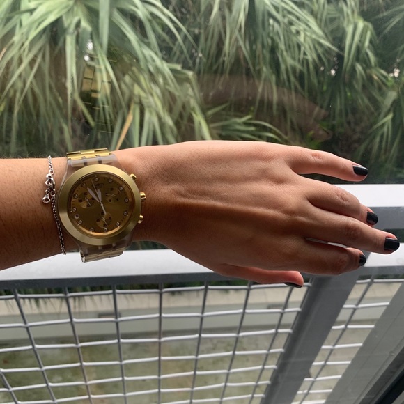 Swatch Accessories - COPY - Swatch Women’s Watch Gold